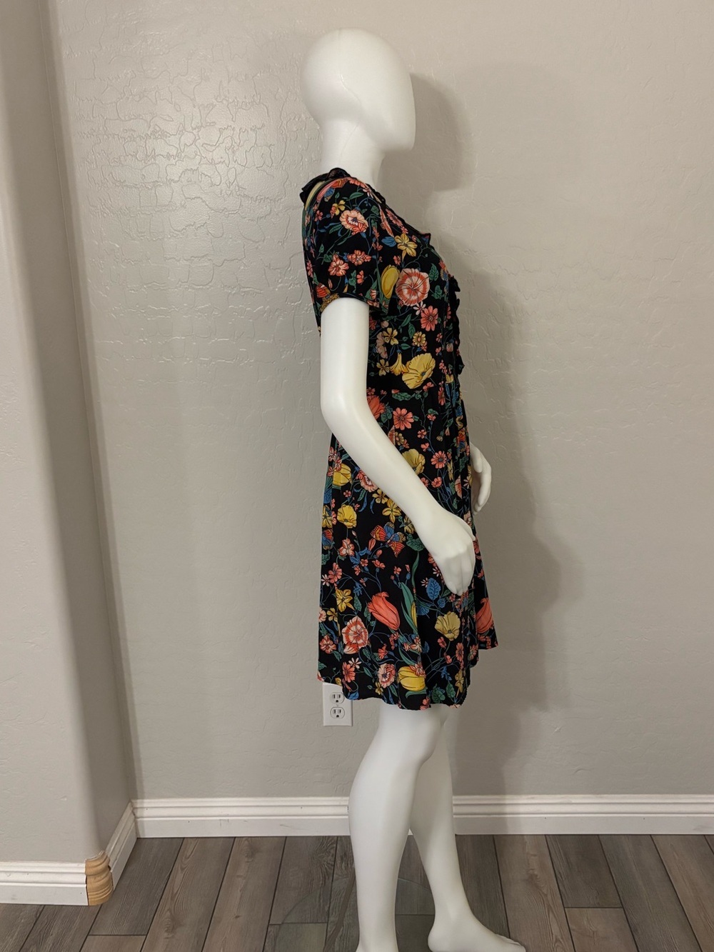 Anthropologie Maeve Bloedel Floral Dress Size 6 - Picture 11 of 16